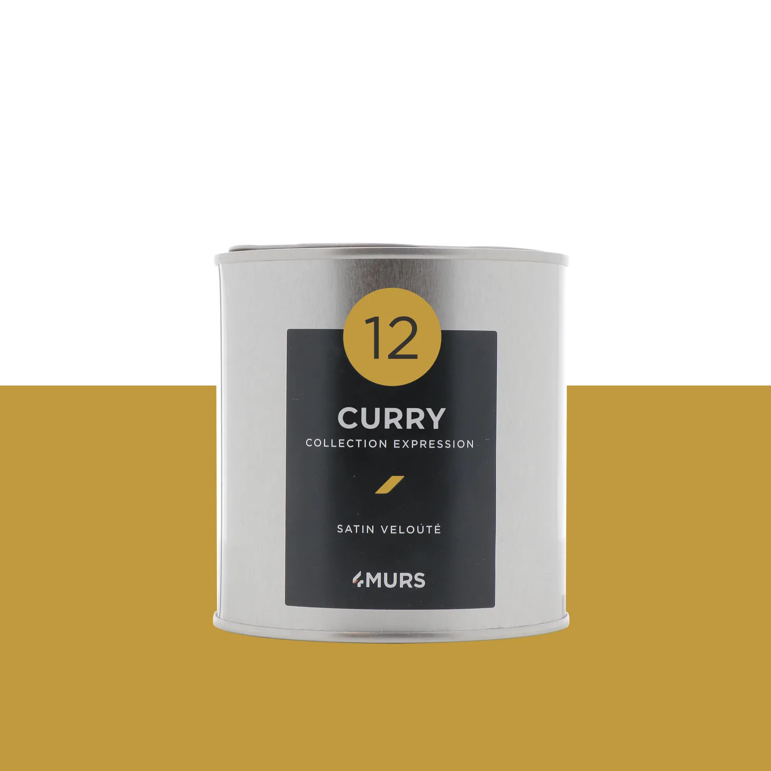 Expression Peinture Finition Peinture curry Satiné 0,5 L - 4MURS
