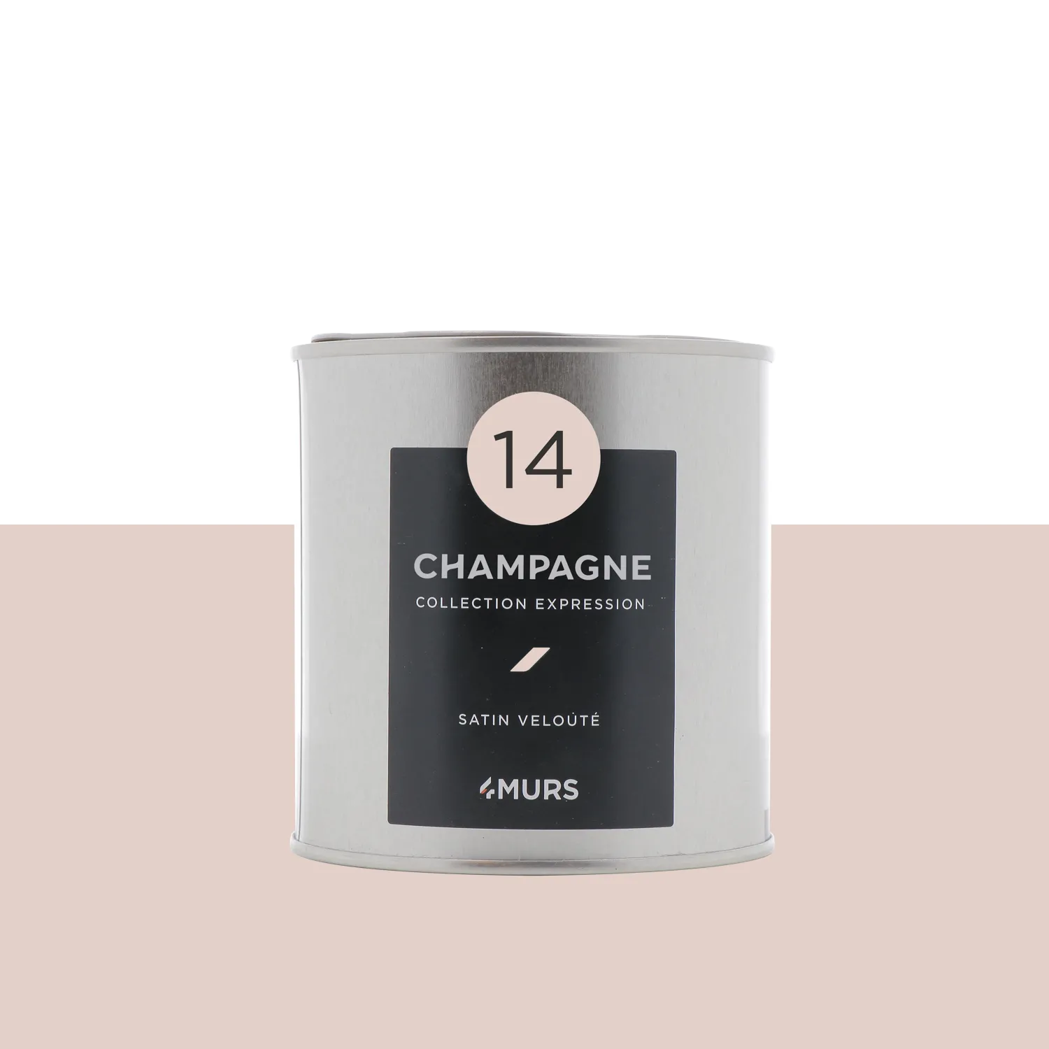 Expression Peinture Finition Peinture pink champagne Satiné 0,5 L