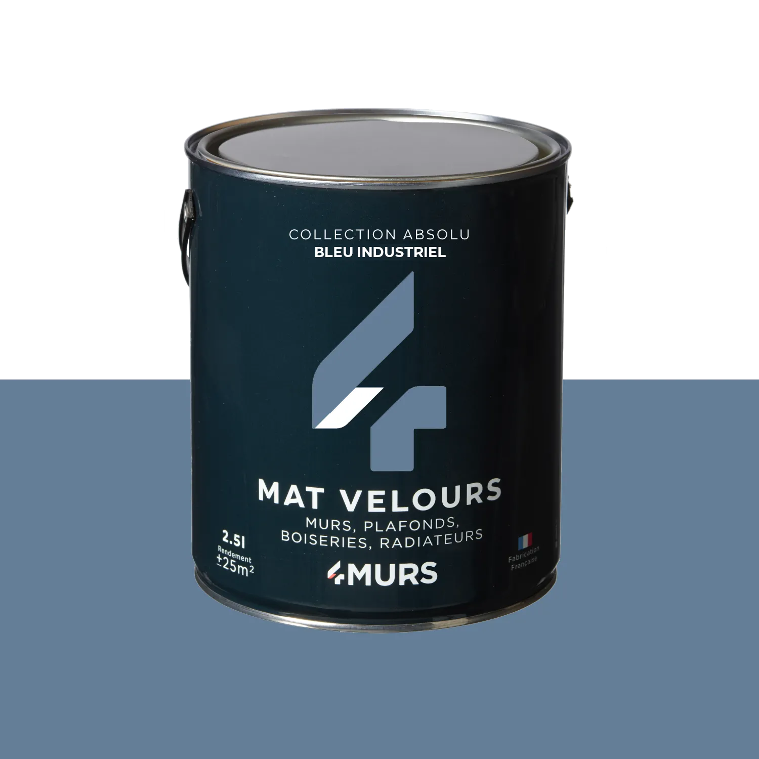 Absolu Peinture Multi-supports Peinture bleu industriel - 4MURS