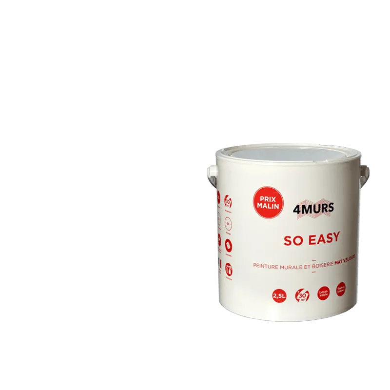 So Easy Peinture Multi-supports Peinture blanc 2,5 L - 4MURS