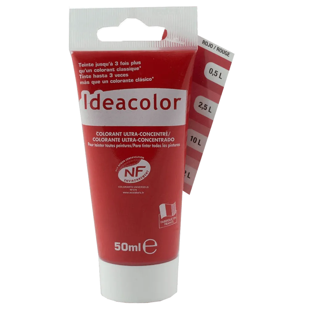 Richard Peinture COLORANT Peinture rouge 0,05 L - 4MURS