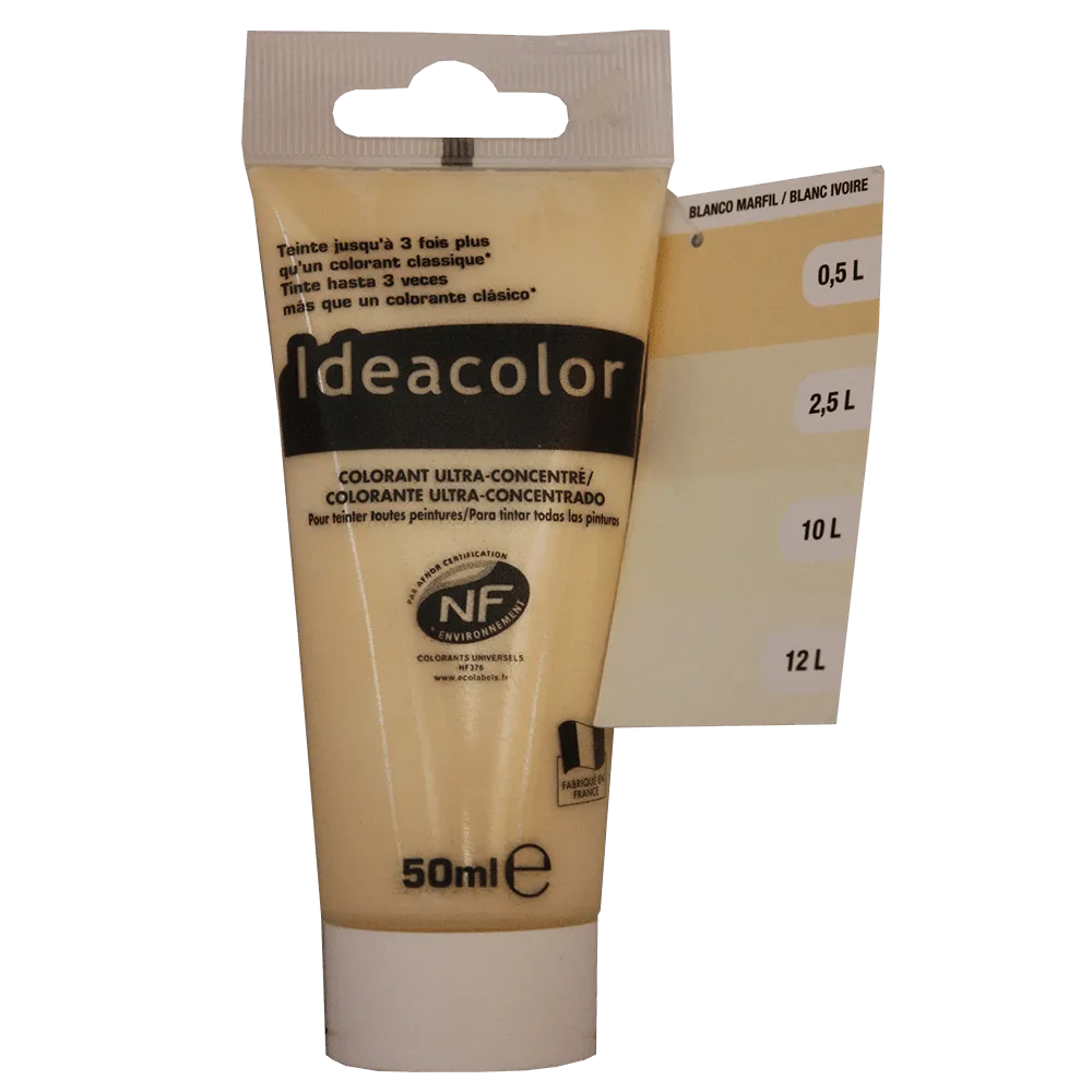 Richard Peinture Dosette COLORANT Peinture blanc ivoire 0,05 L - 4MURS