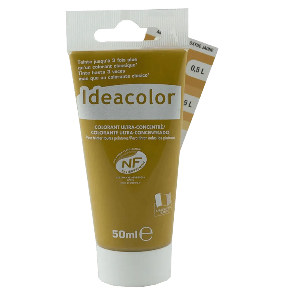 Richard Peinture Dosette COLORANT Peinture oxyde jaune 0,05 L - 4MURS