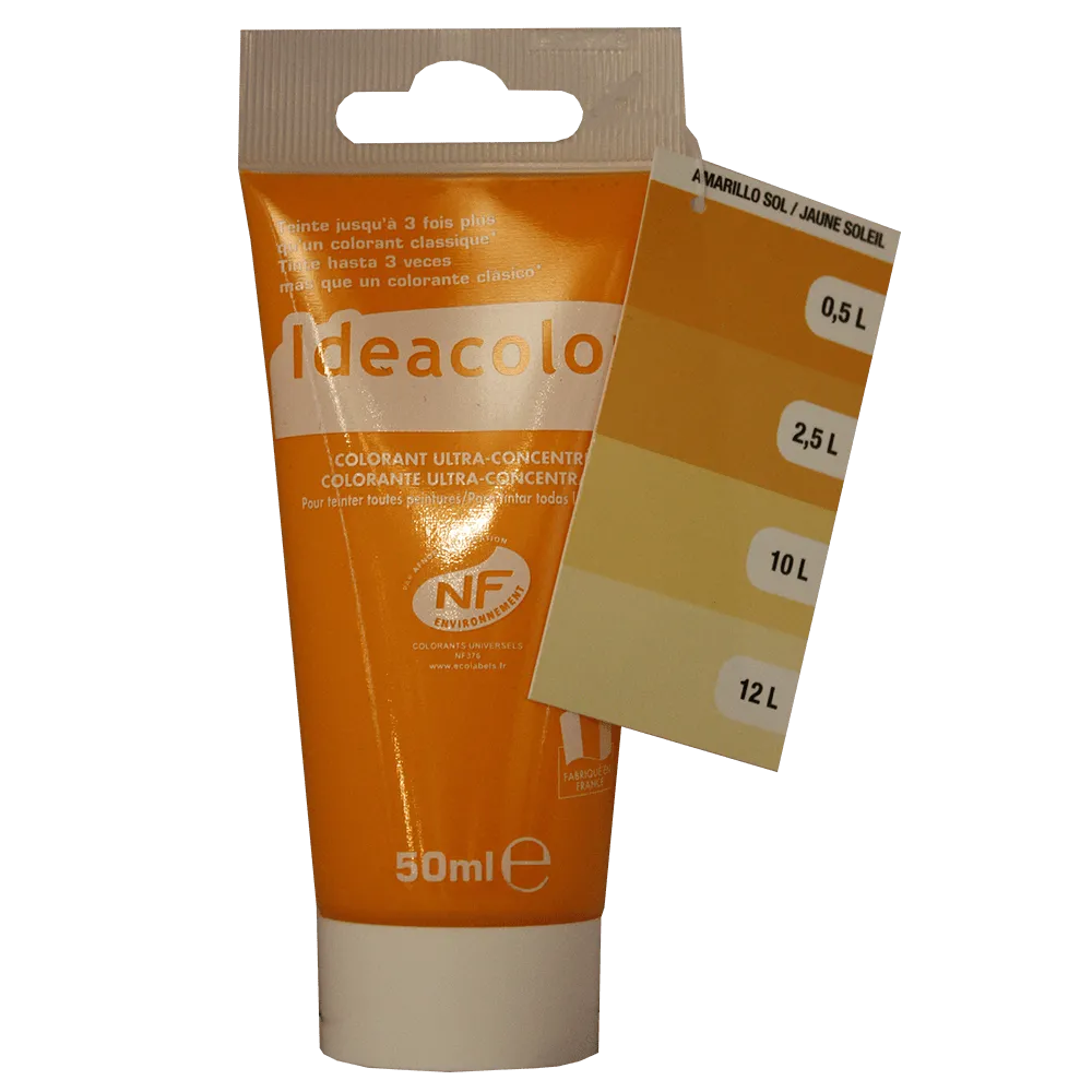 Richard Peinture Dosette COLORANT Peinture jaune soleil 0,05 L - 4MURS