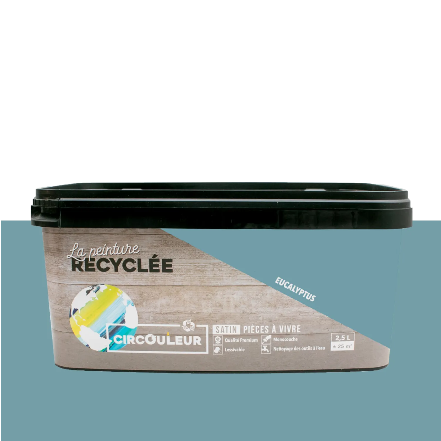 CIRCOULEUR Peinture Peinture eucalyptus Satiné - 4MURS