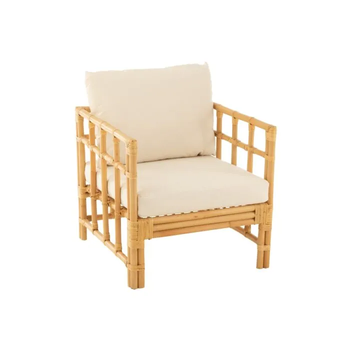 Zomeria, fauteuil exotique, rotin naturel