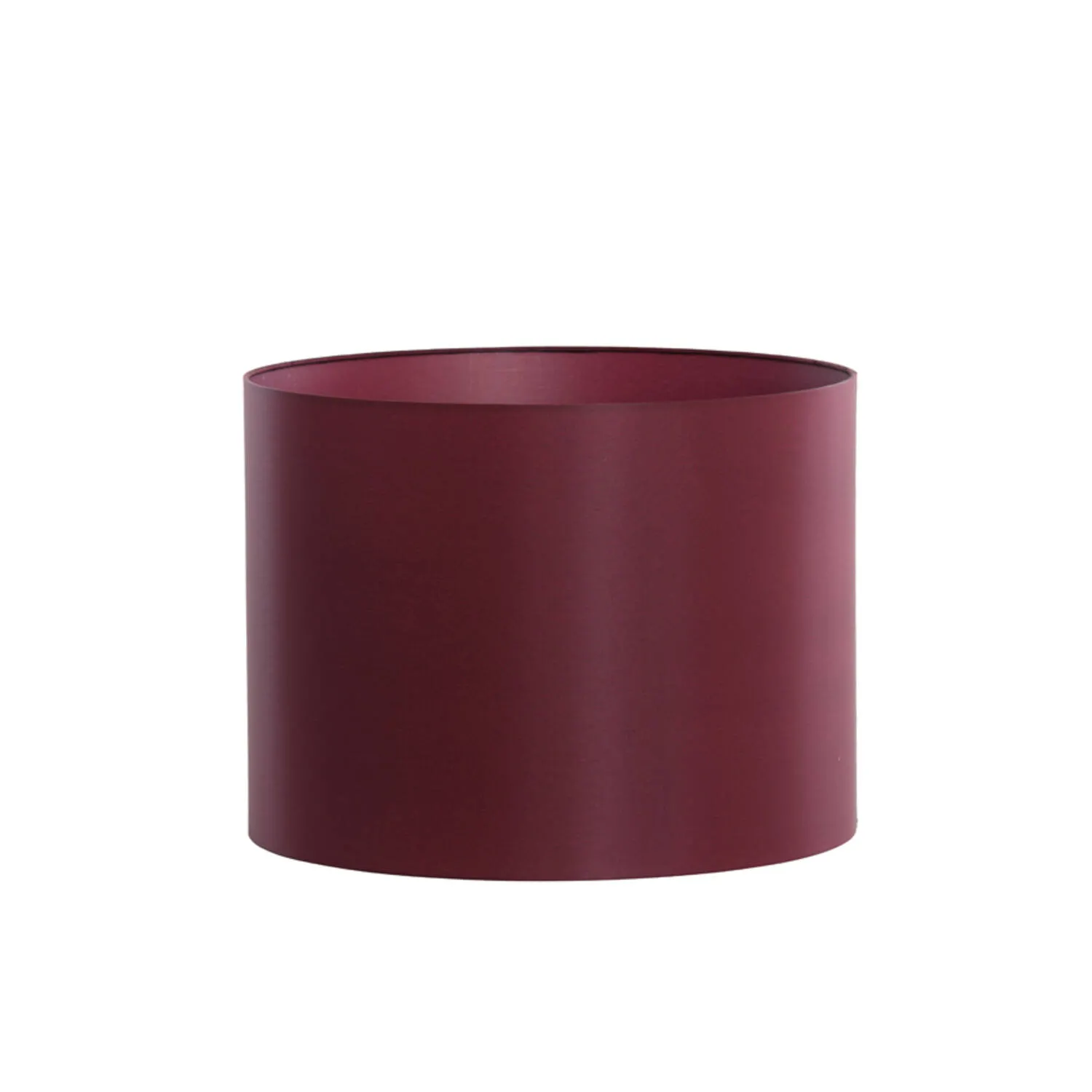 Abat-jour bordeaux cylindrique Light & Living Imani – Ø 40 cm