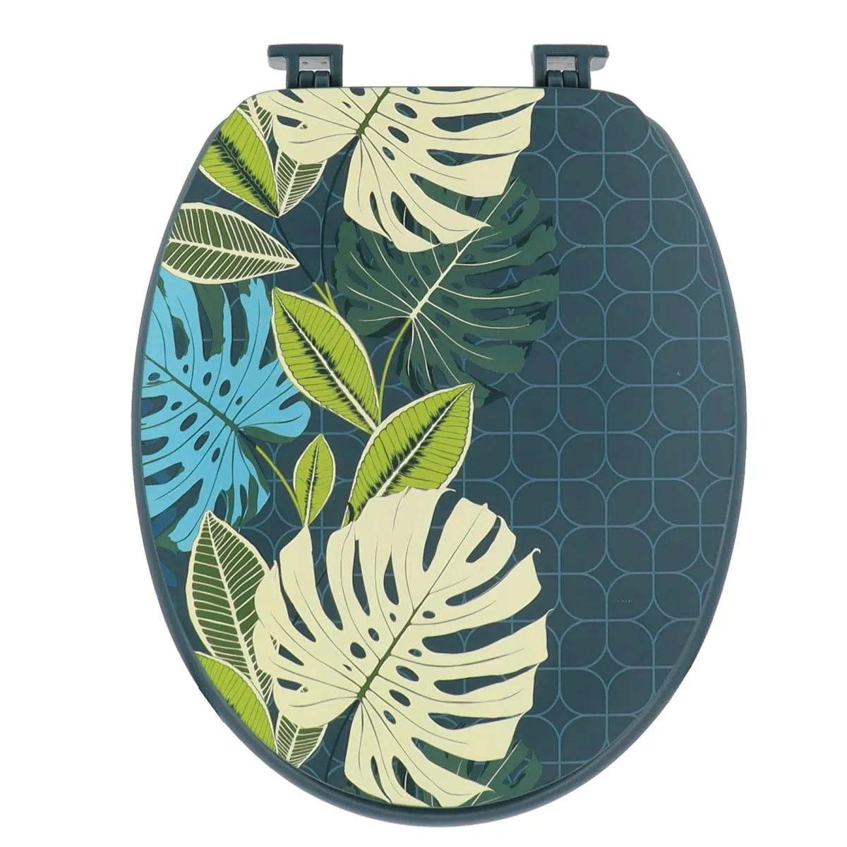 ABATTANT WC 18 POUCES DESIGN IMPRIME VENT D EXOTISME