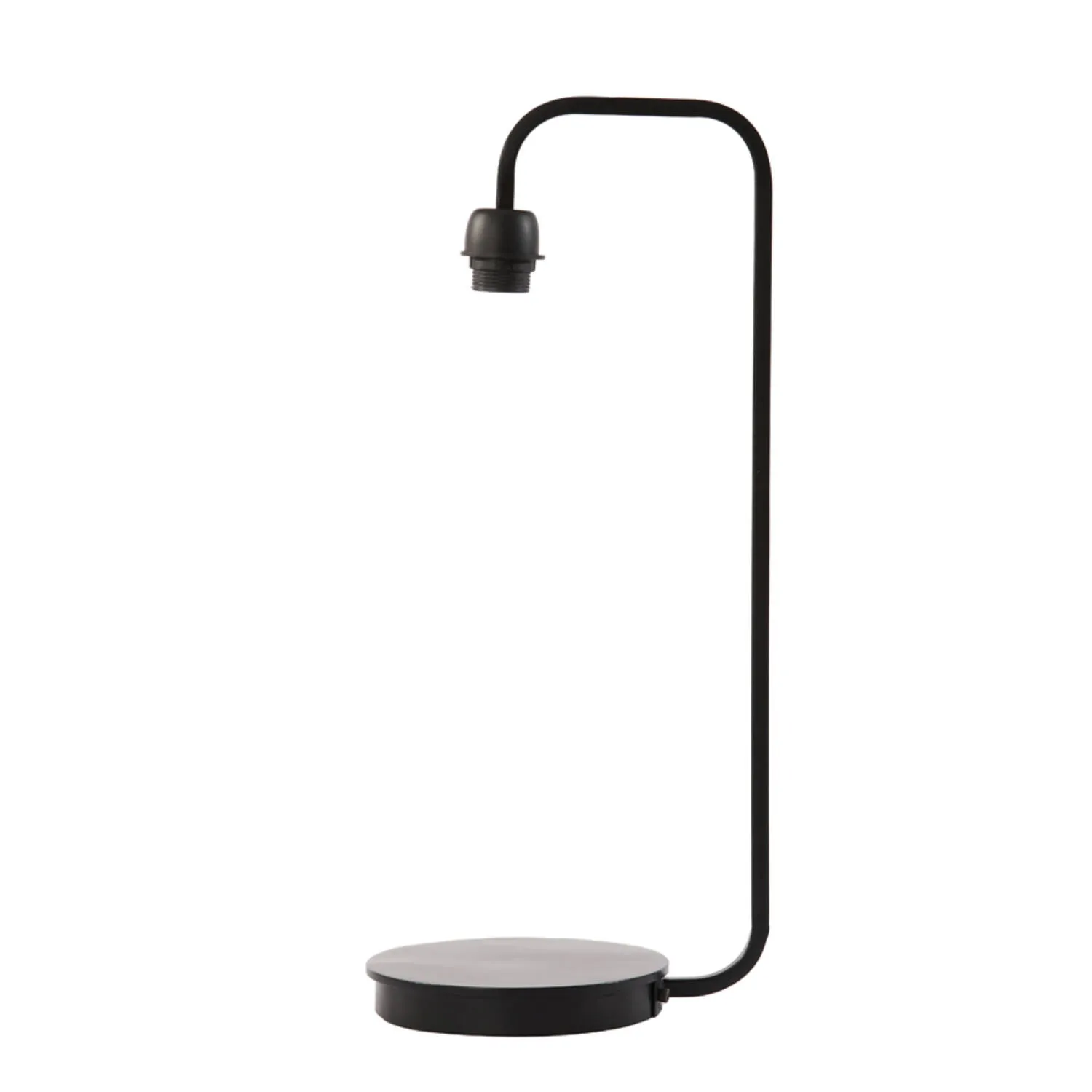 Piedestal de lampe noir moderne Light & Living Mareno – H. 60 cm