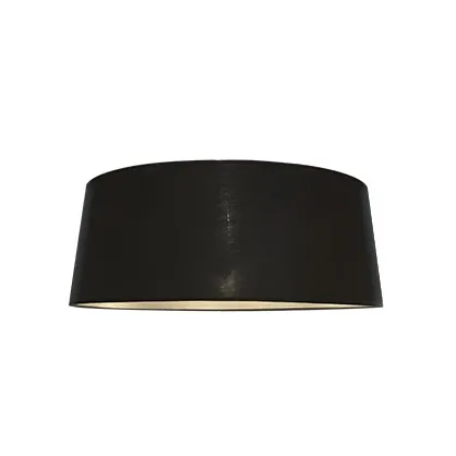 Abat-jour conique noir avec intérieur doré Steinhauer – Ø 60 cm