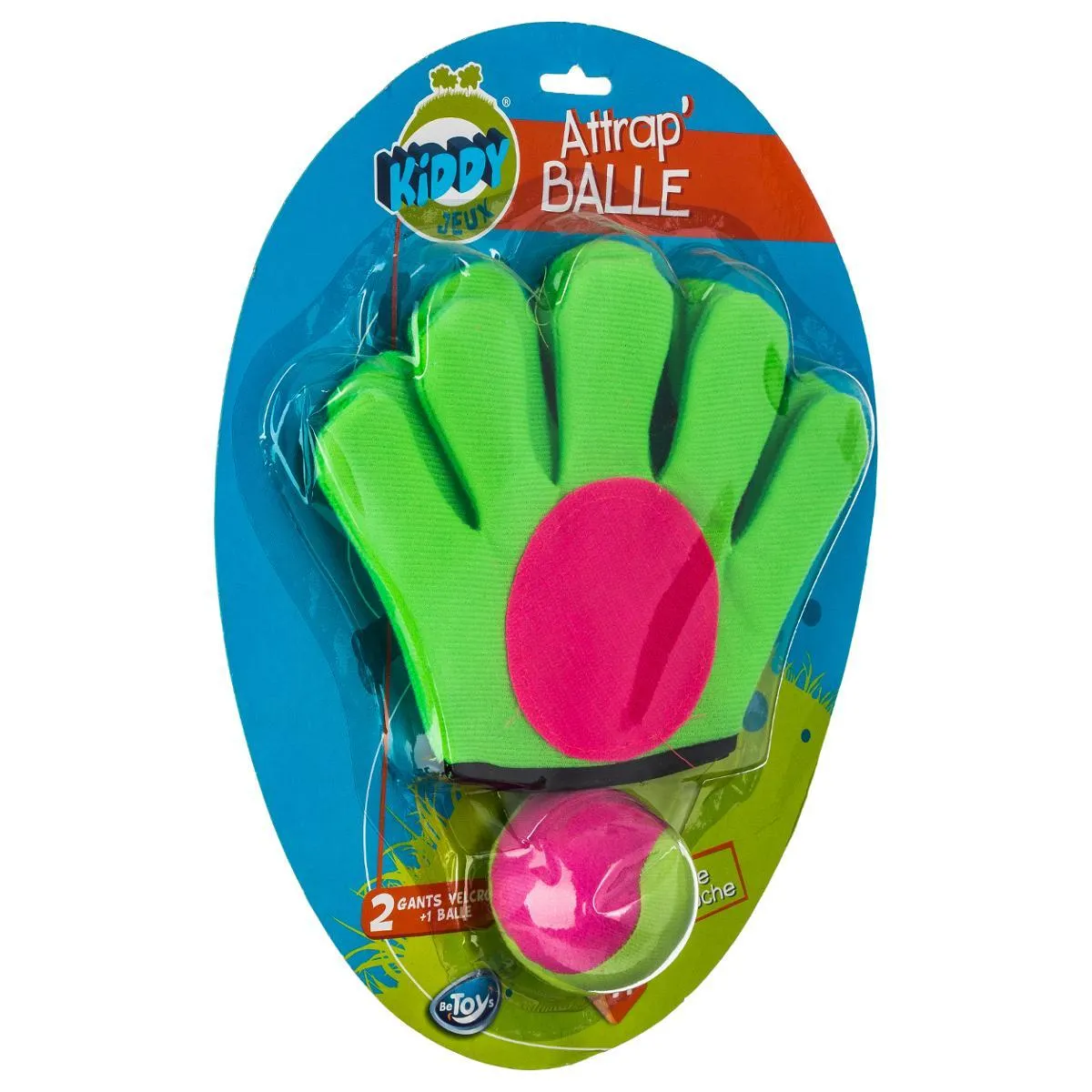 JEU 2 GANTS SCRATCH AVEC BALLE