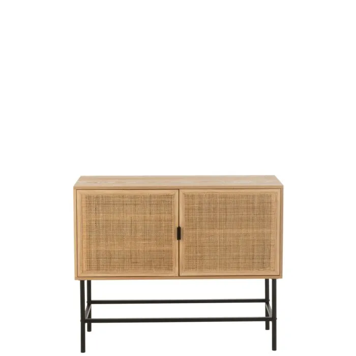 Zomera, meuble de rangement, mdf et métal