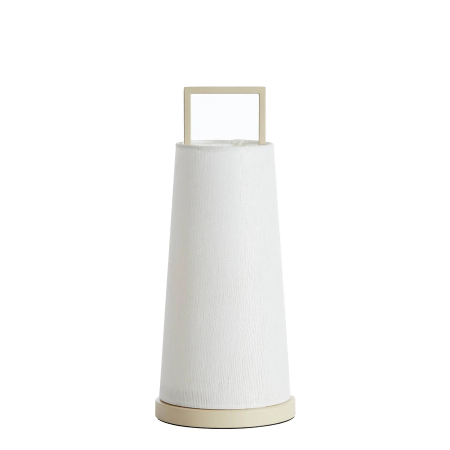 Lampe conique blanche Light & Living Fyon – H. 37,5 cm