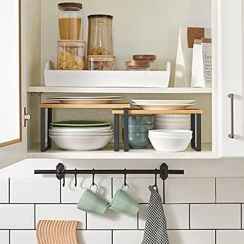 Etagère à épices à 2 étages - Limaloom Bambou et Métal