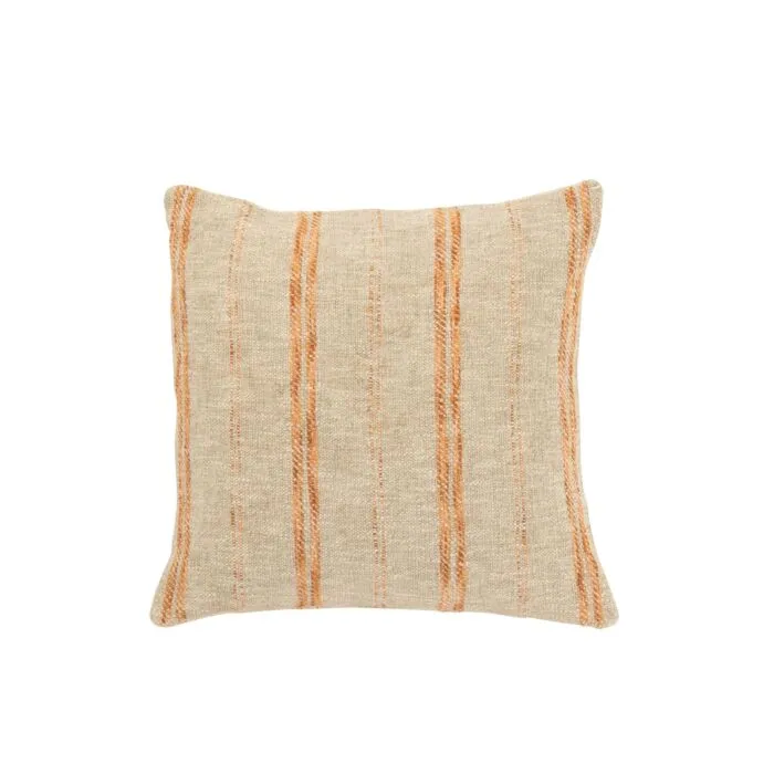 Tropezia, coussin moderne, beige rouille