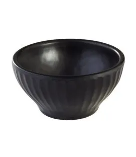Bol mélamine noir Ø 8 cm 4 cm 0,07 L Aiko Aps