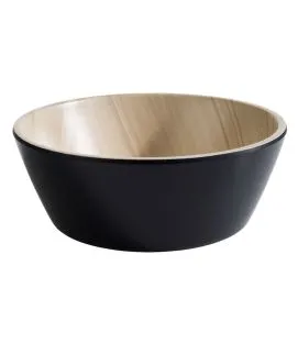 Saladier mélamine noir Ø 15 cm 5,5 cm 0,44 L Frida Aps