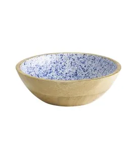 Saladier bois Ø 24 cm 7,5 cm 1,1 L Mango Aps