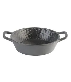 Bol cocotte mélamine gris Ø 8,5 cm 2,5 cm 7 cl Mini Aps