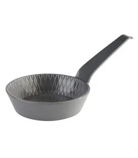 Bol mini poêle mélamine gris Ø 8,5 cm 2,5 cm 7 cl Mini Aps