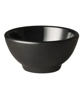 Bol mélamine noir Ø 5,7 cm 3,5 cm 2 cl Pure Aps