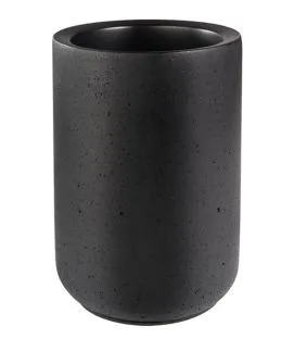 Seau à bouteille noir Ø 12 cm 19 cm Element Aps