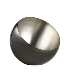 Saladier inox noir Ø 24 cm 21 cm 2 L Sphere Aps