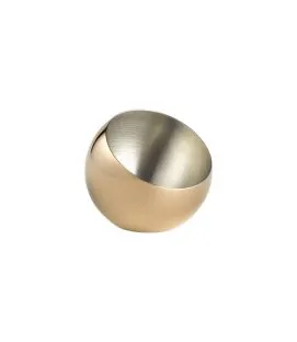 Set de 3 coupelles boule inox cuivre Ø 8 cm 7 cm 0,1 L Sphere Aps