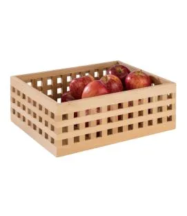 Boîte à pain hêtre 34x26x12 cm Aps