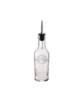 Huilier avec bec verseur transparent Ø 63 mm 190 mm Officina 1825 Bormioli Rocco