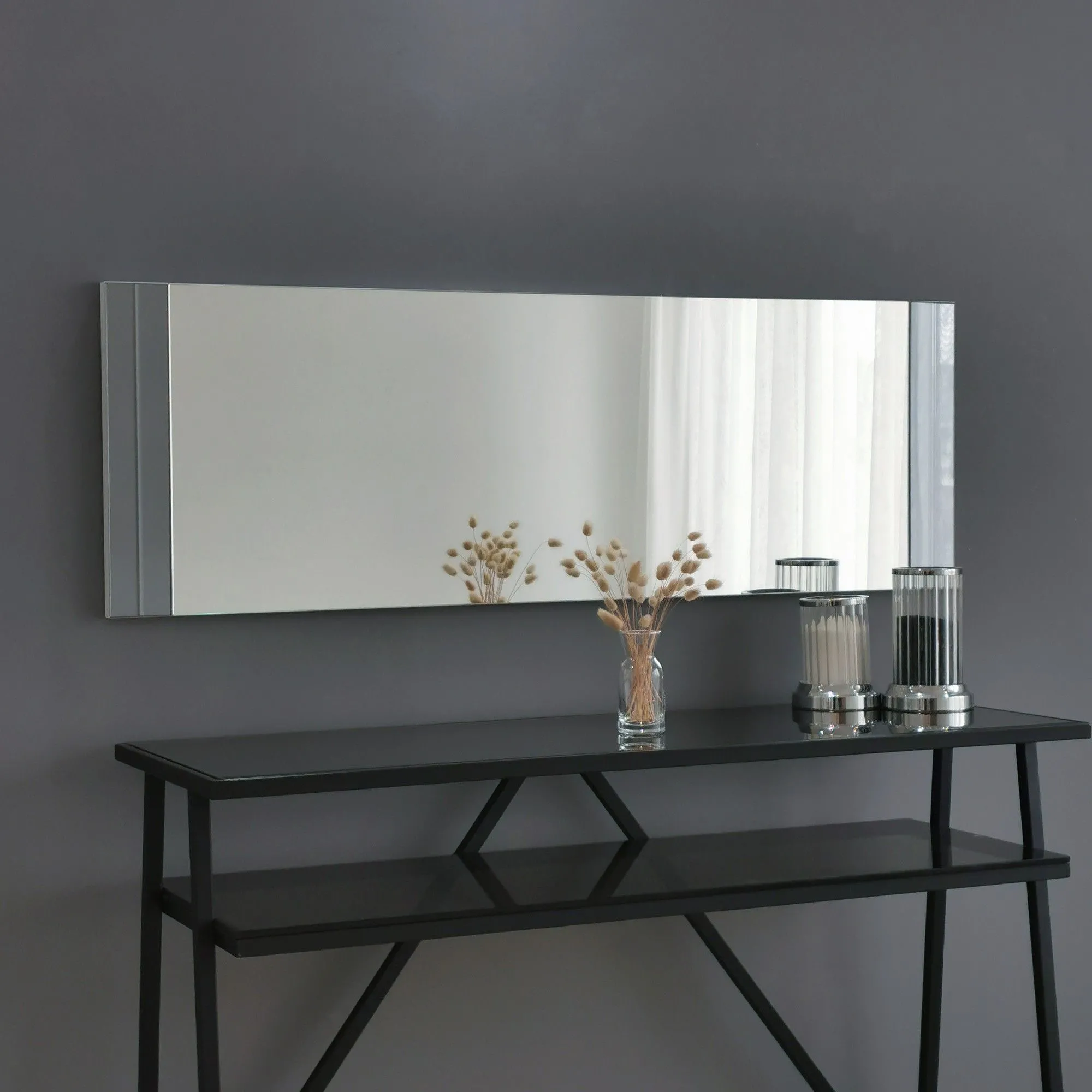 A351 Miroir | 100 % MÉLAMINE | Blanc