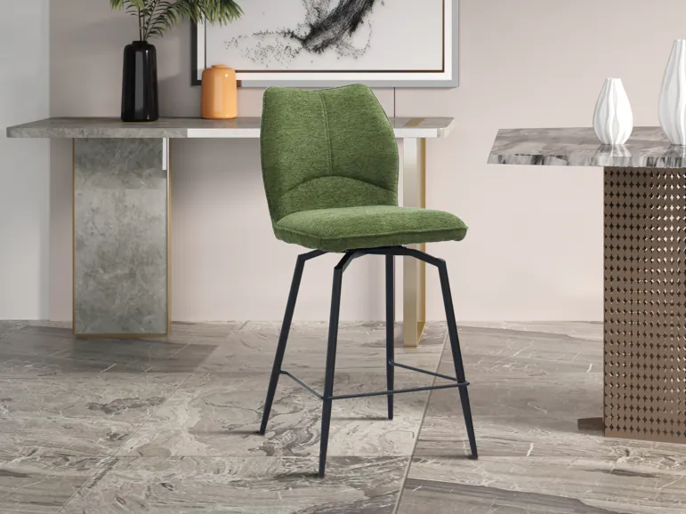 Tabouret de bar LIORA vert