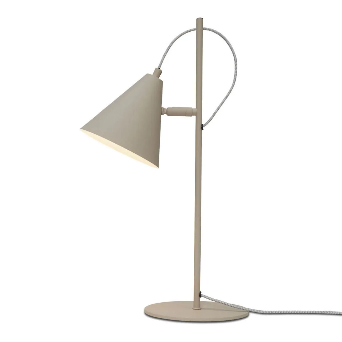 Lampe de table en métal gris rétro Lisbon It’s About RoMi