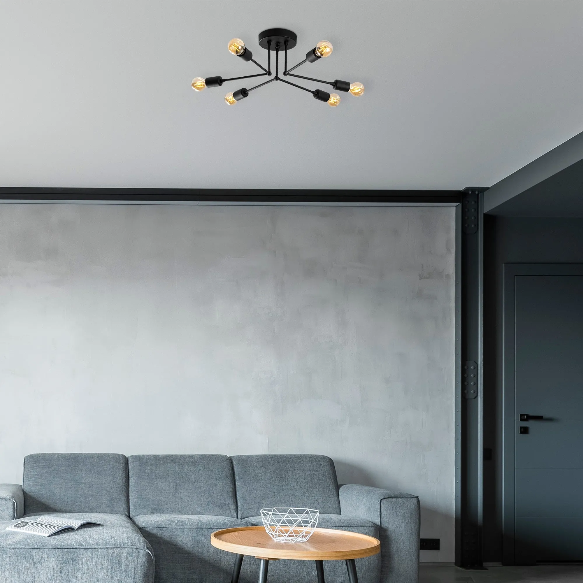 Lustra Sparrow 1231 Negru