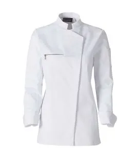 Veste femme manches longues blanc T00 Jaklab Molinel