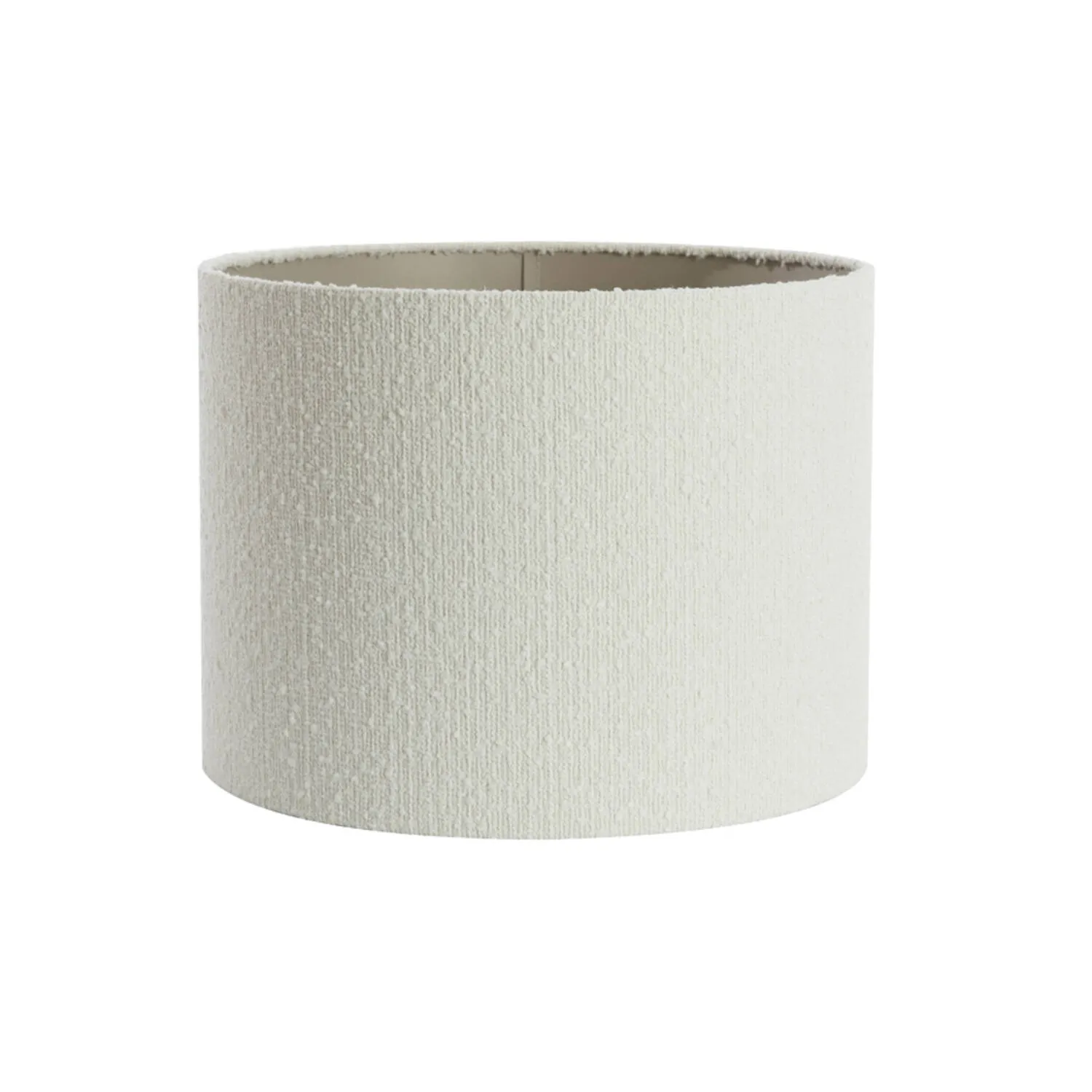 Abat-jour cylindrique en tissu beige Light & Living Bolero – Ø 50 cm