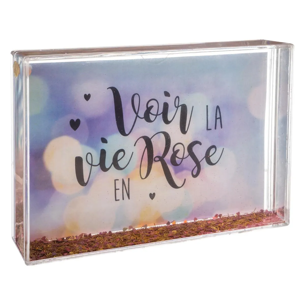 CADRE GLITTER A EAU 10X15CM