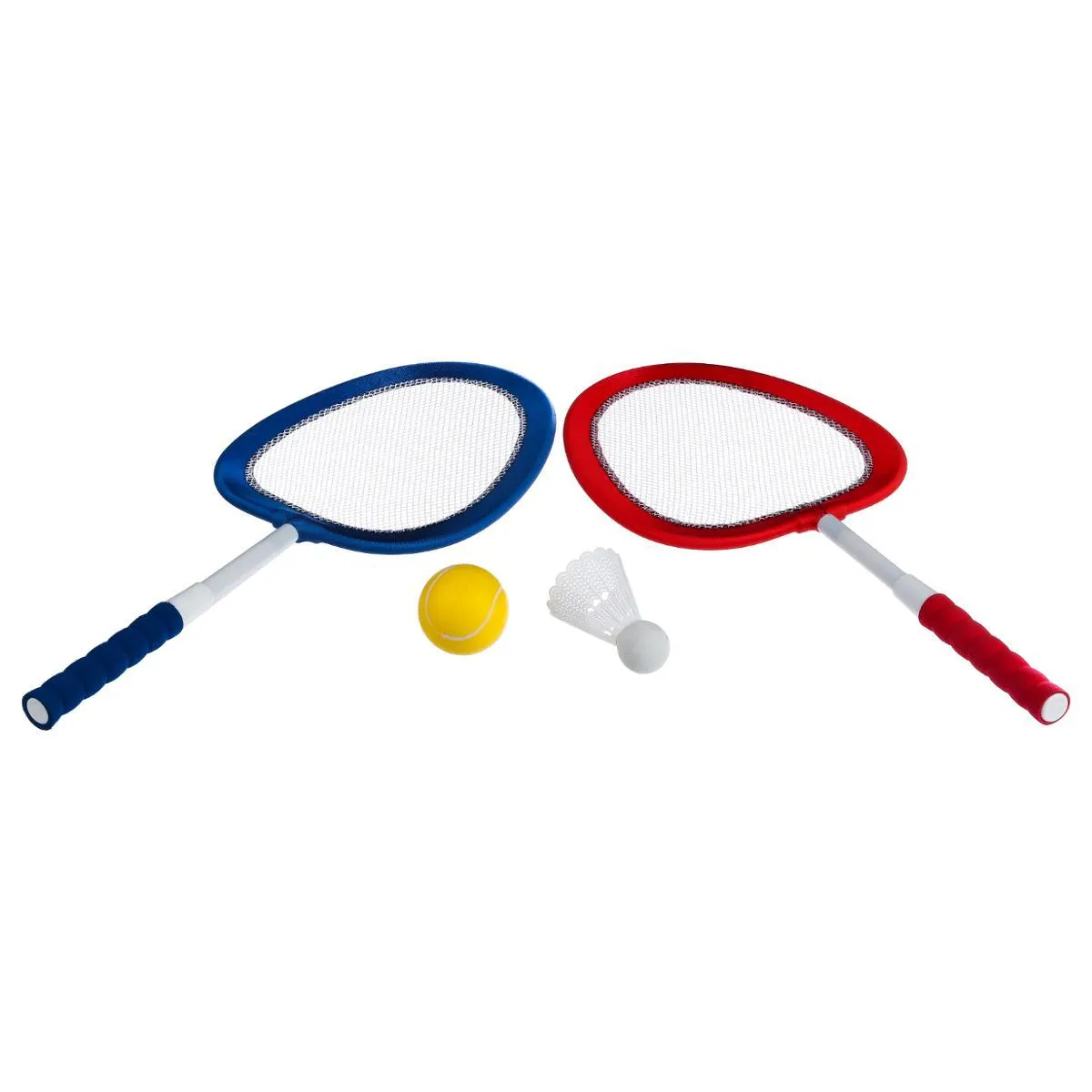 SET 2 RAQUETTES SOUPLES AVEC BALLE ET VOLANT
