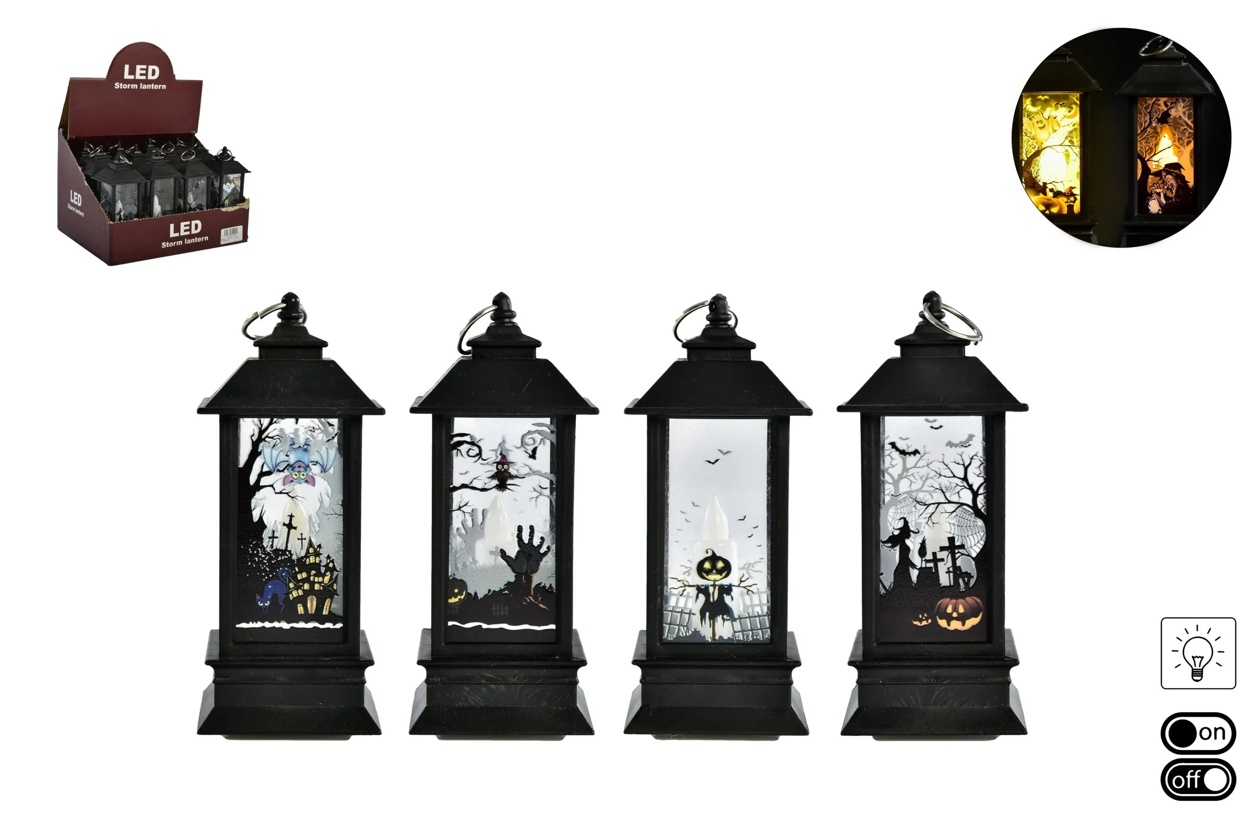 LANTERNE LED 5.5X13.5X5CM