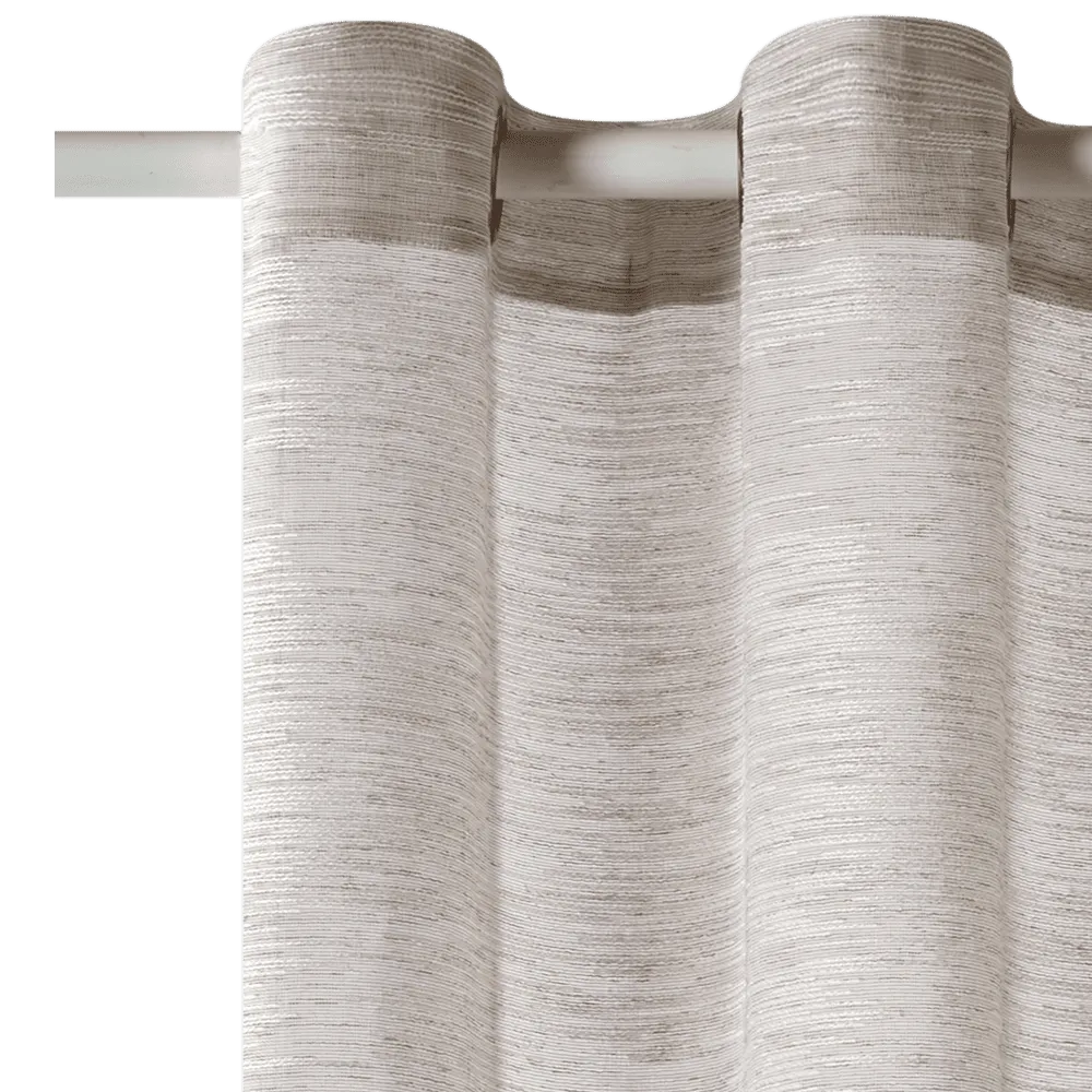 Voilage ETAN coloris beige 140 x 240 cm - 4MURS