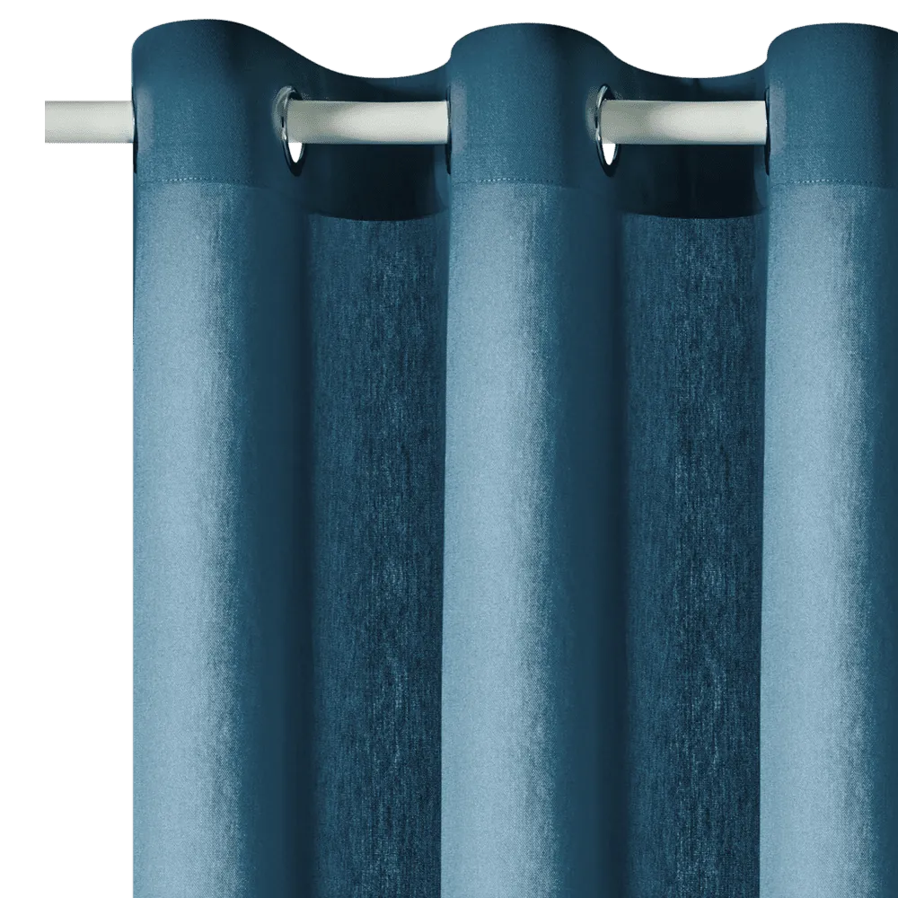 Rideau COTOON coloris jean 140 x 240 cm - 4MURS
