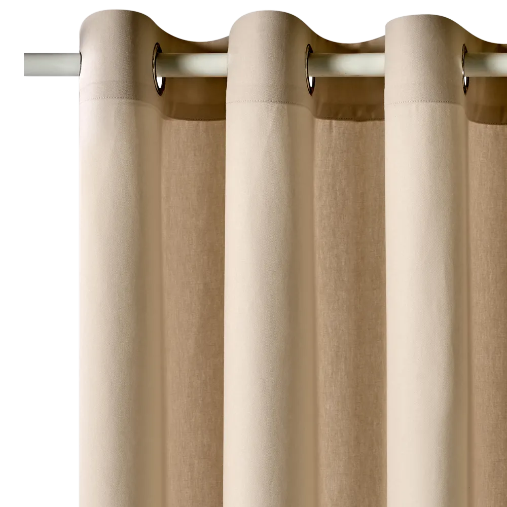 Rideau COTOON coloris ficelle 140 x 240 cm - 4MURS
