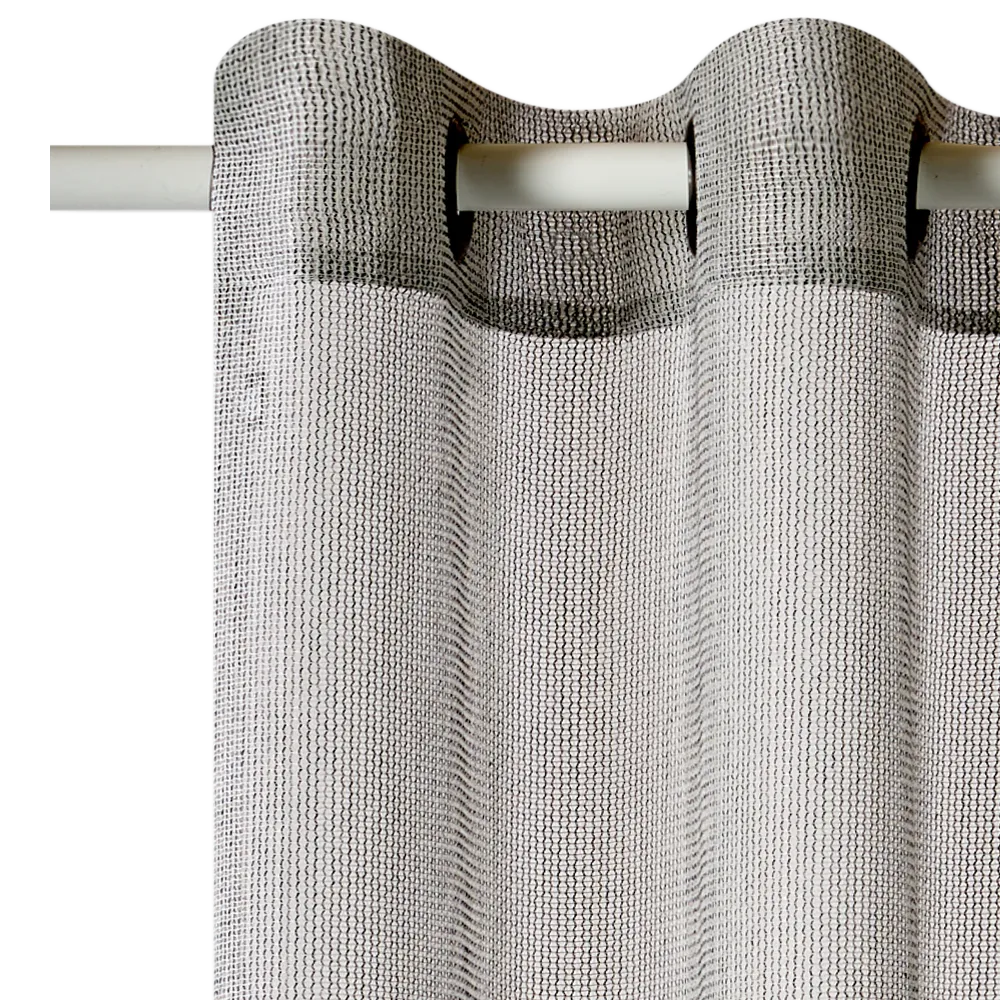 Voilage CHINO coloris gris 140 x 240 cm - 4MURS
