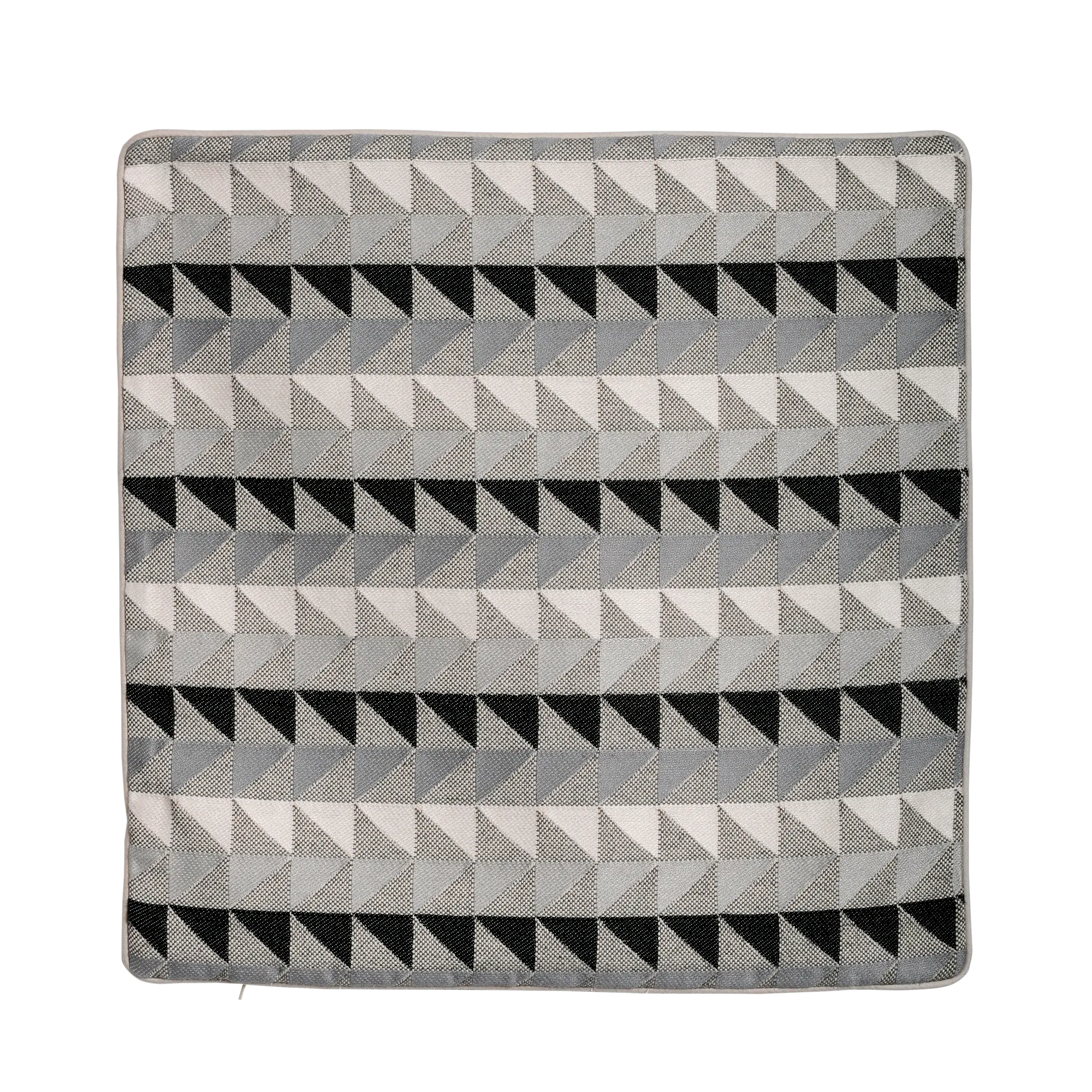 Housse de coussin AZTEC coloris gris 40 x 40 cm - 4MURS