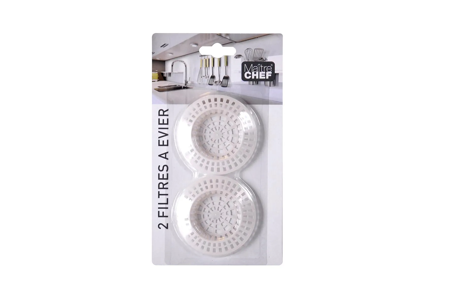 2 FILTRES A EVIER PLASTIQUE