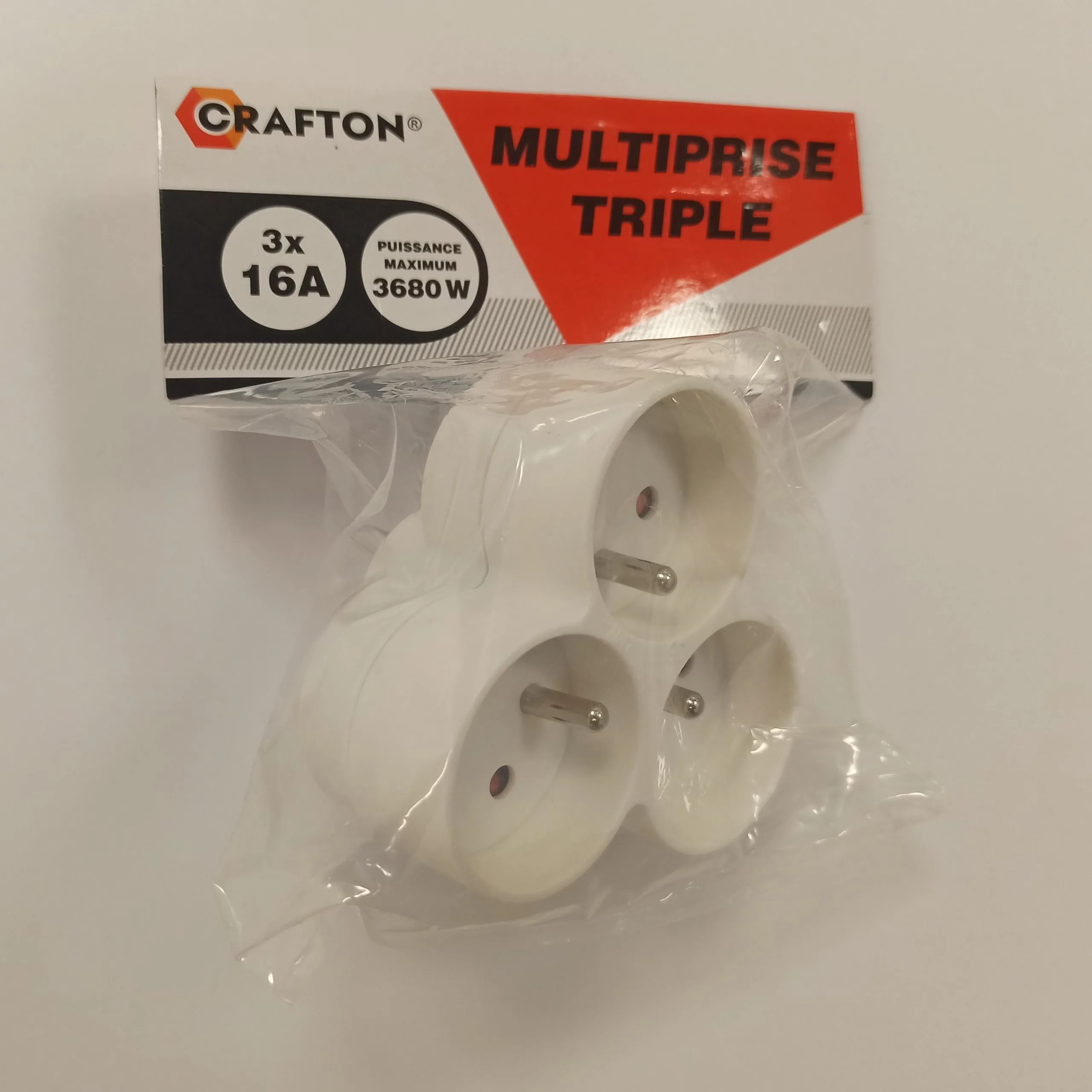 TRIPLETTE 3X16A 230V