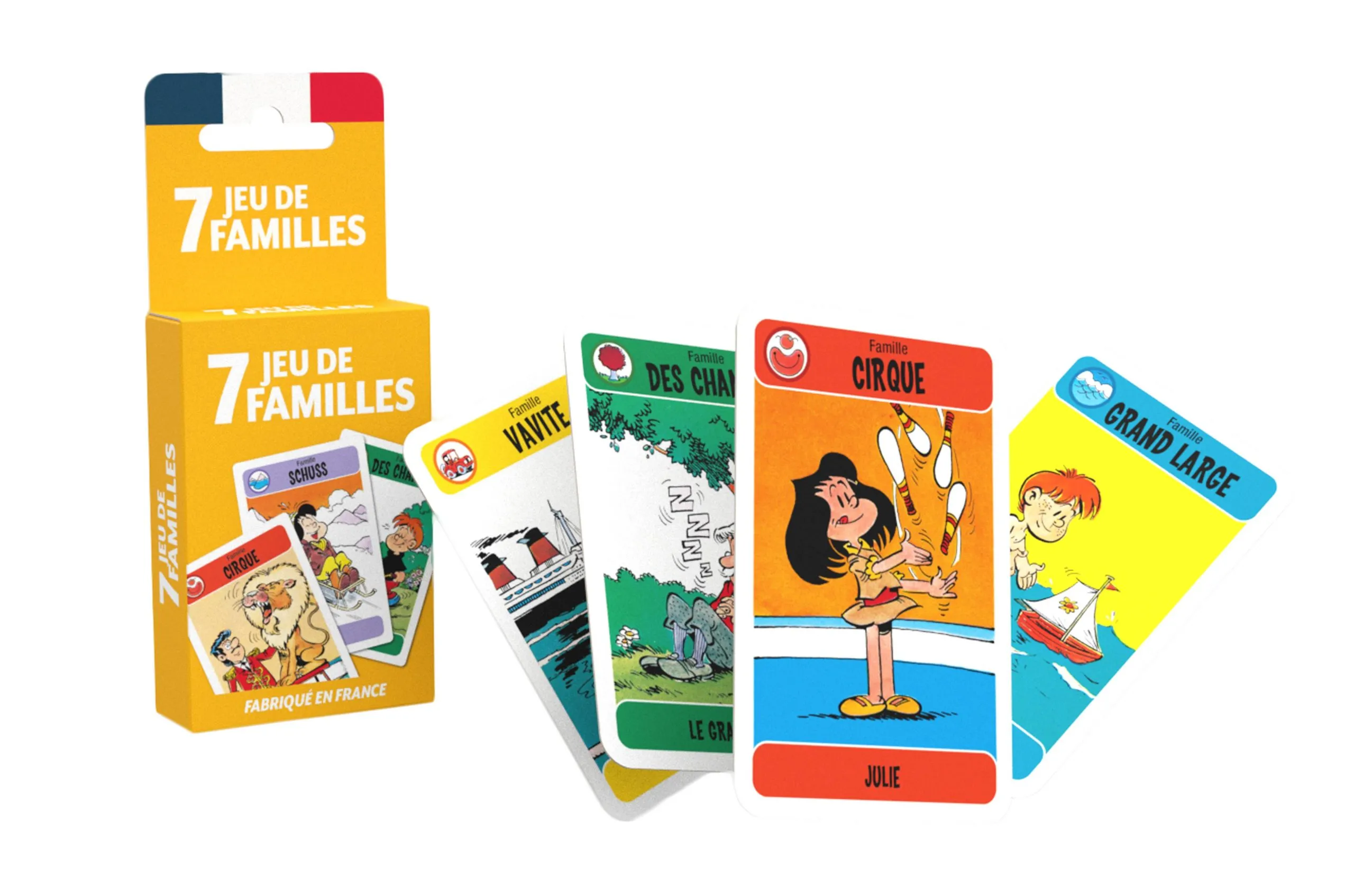 JEU DE 7 FAMILLES