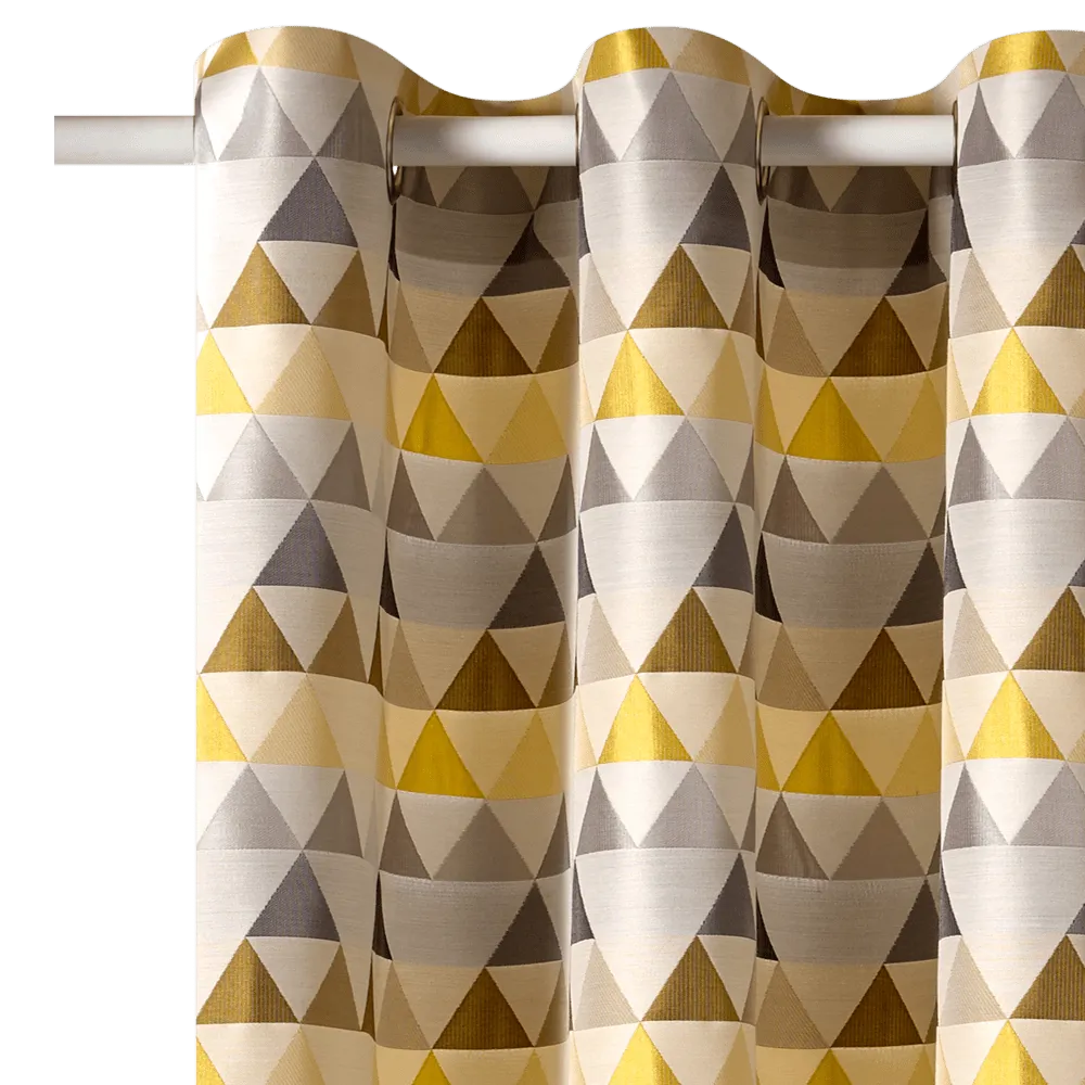 Rideau NILS coloris ocre 140 x 250 cm - 4MURS