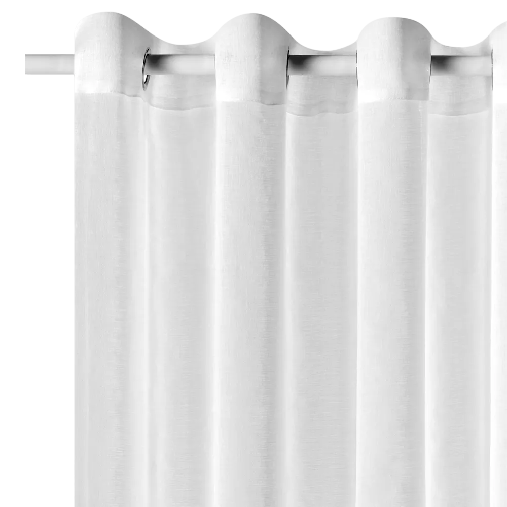 Voilage MIA coloris blanc 140 x 240 cm - 4MURS