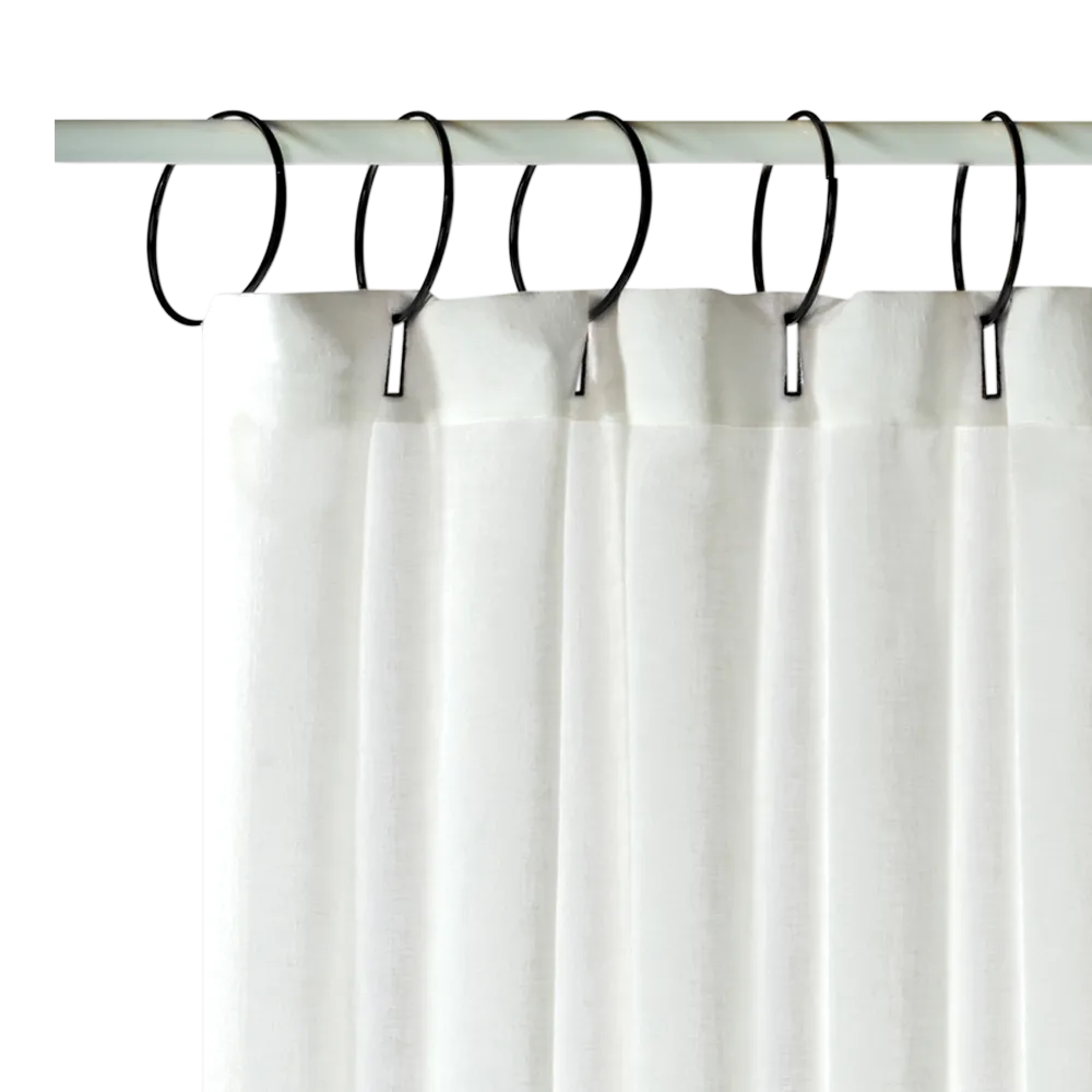 Voilage IRIBE coloris blanc 140 x 240 cm - 4MURS